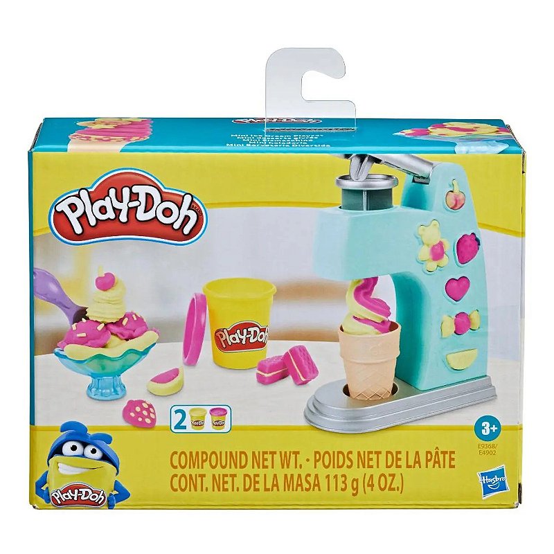 Conjunto Play Doh - Mini Sorveteria Divertida - E9368 - Hasbro - Real ...