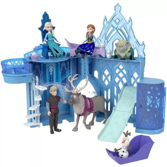 Disney Frozen Palácio Castelo De Gelo - HLX01 - Mattel - Real Brinquedos