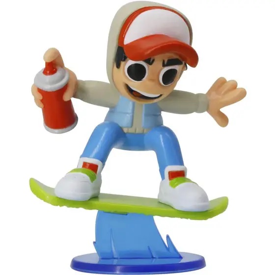 Miniatura Colecionavel Subway Surfers - Jake Hoverboard C/Splay