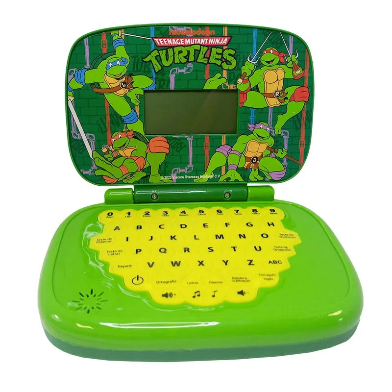 Laptop Infantil Educativo Sonic Bilíngue - 3450 - Candide - Real Brinquedos