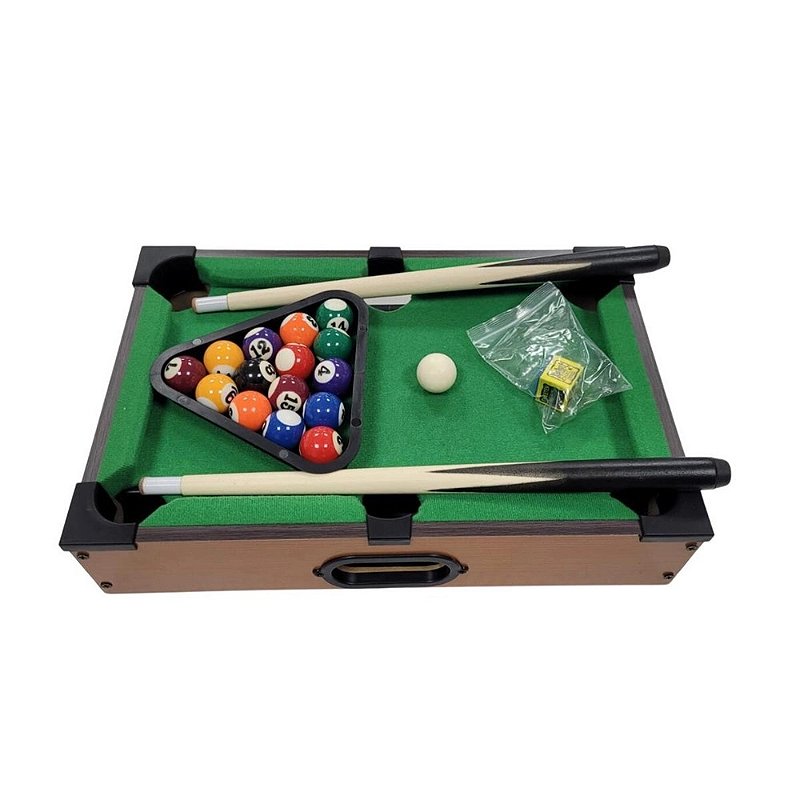 Mini Mesa De Bilhar Sinuca 904 Bang Toys Real Brinquedos