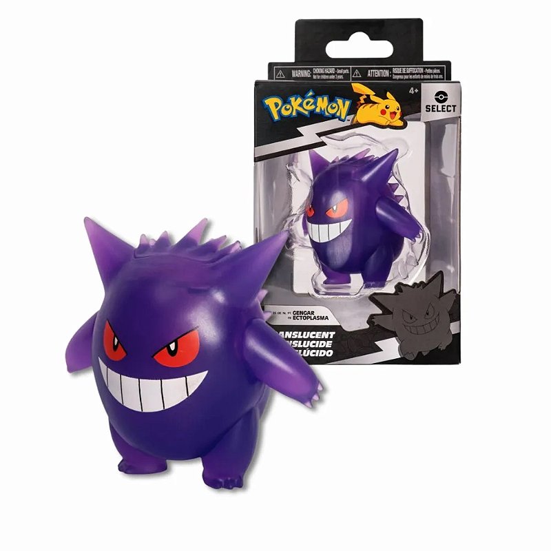 Pokémon Figura De Batalha Sunny Gengar - Pequenos Travessos | Brinquedos é aqui