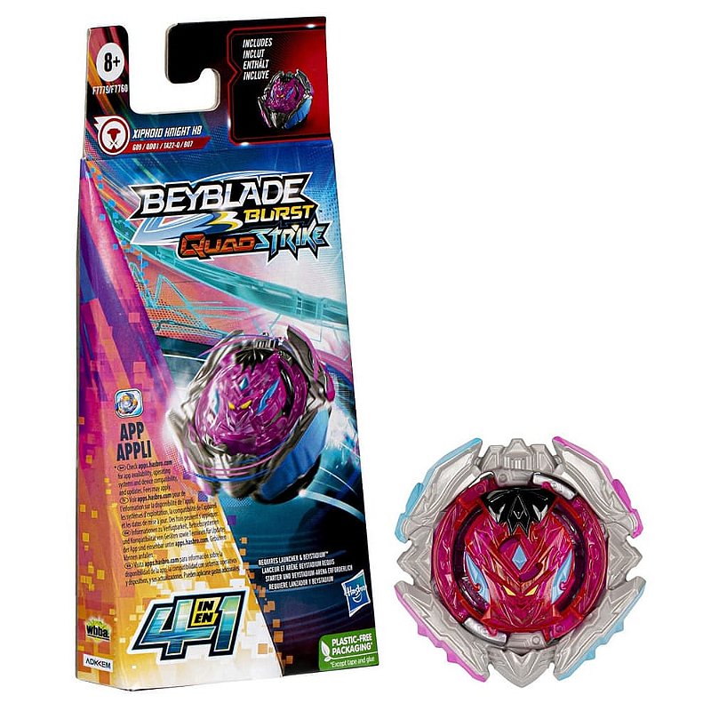 Jogo Pião Xiphoid Knight K8 - F7779 - Hasbro - Real Brinquedos