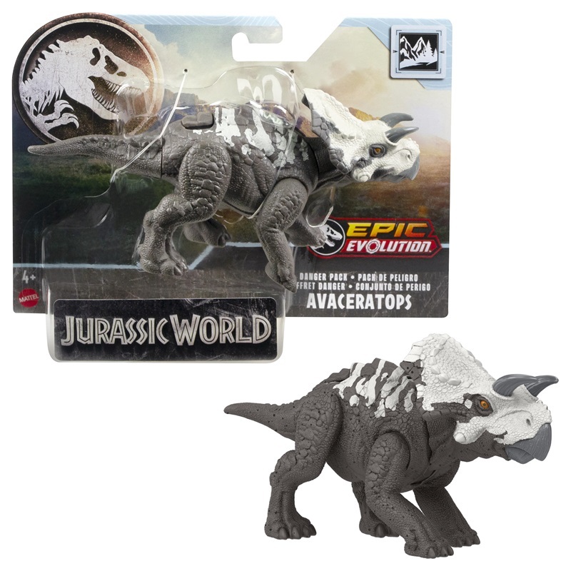 Jurassic World - Dinossauro Avaceratops - HLN49 - Mattel - Real