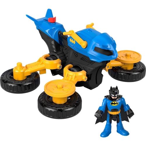 Imaginext Boneco Batman E Moto De Ação M5649 Mattel Real