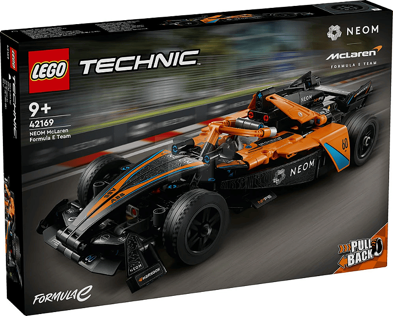果物 hemignyan1986 Lego Tecnic NEOM McLaren Formula E Race Car 452pcs - 42169 - Real
