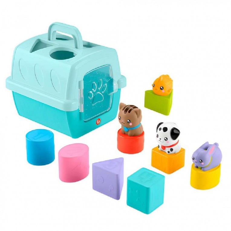 Fisher-Price Meus Blocos de Animais de Estimação - HTW93 - Mattel
