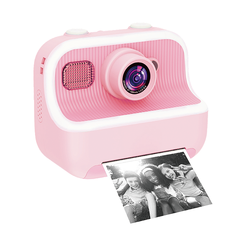 Câmera Fotográfica Digital Instantânea Click Zoop Rosa - ZP01267