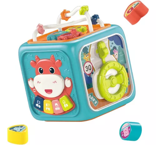 Cubo de atividades Educativo 6 em 1 - ZP01131 - Zoop Toys - Real