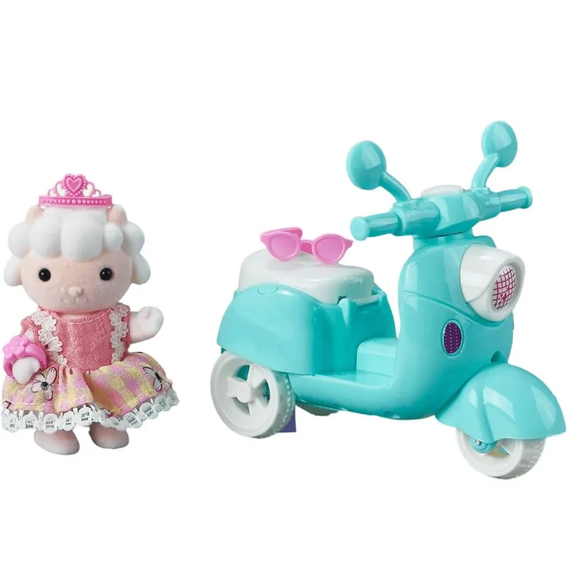 (しろきっちゃん)TADY &KINGセット Casinha Feliz Coleção 1 -Scooter - ZP01237 - Zoop Toys - Real