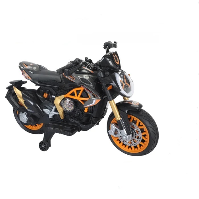 Mini Moto Elétrica Infantil Racer 12v Laranja - 758267 - Tapuzim