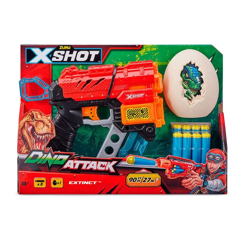 Lançador de Dardos X-Shot Dino Attack - Extinct - 5576 - Candide