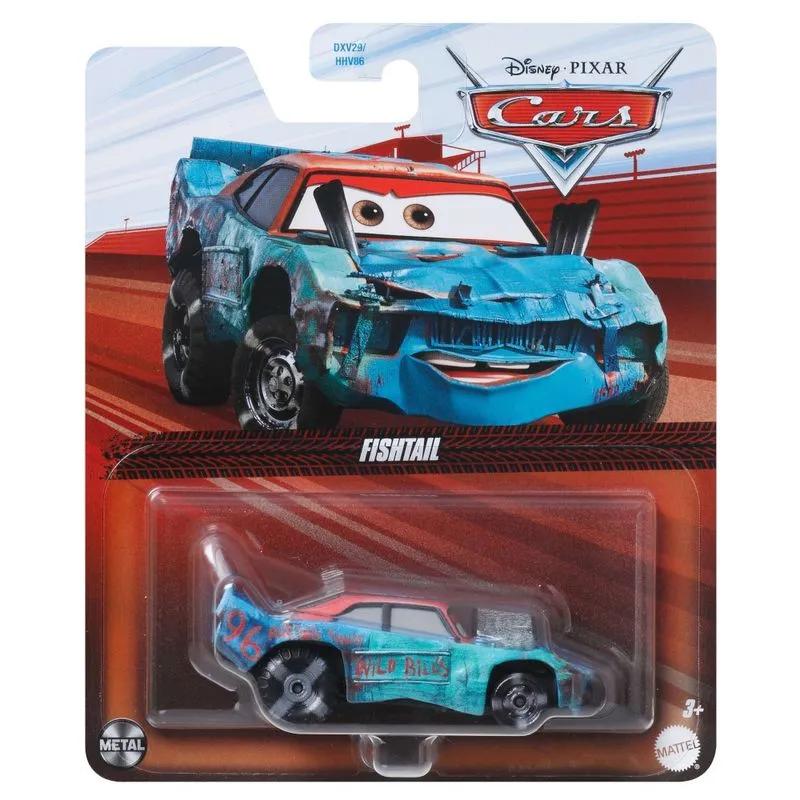 Carrinho Disney - Fishtail - Carros da Pixar - 1:55 - Mattel DXV29
