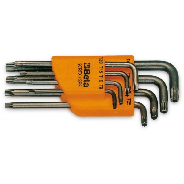 Txx30x　8台セット Jogo de Chave L Tipo Torx com Guia em Suporte (97RTX/SC8) - Sua