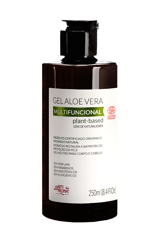 Gel Aloe Vera Orgânico - Arte dos Aromas - Cosméticos Orgânicos e