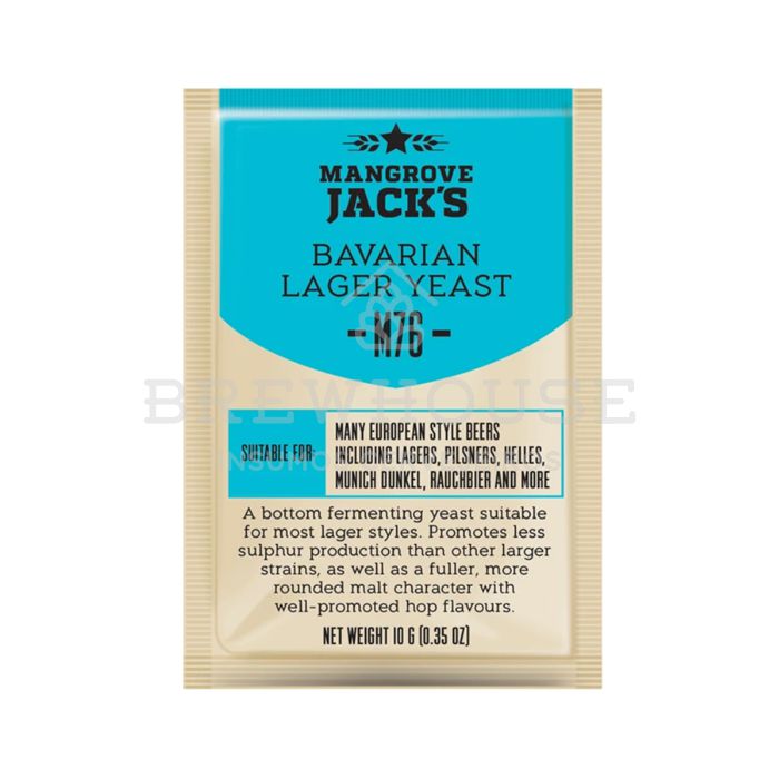 FERMENTO MANGROVE JACK'S M76 BAVARIAN LAGER Brewhouse Insumos