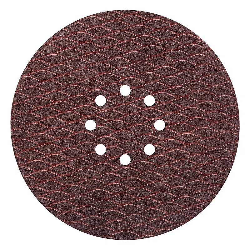 Disco Abrasivo Supporto 150 Mm Con Gancio E Passante - Filettatura M8 Per Levigatrice Orbitale