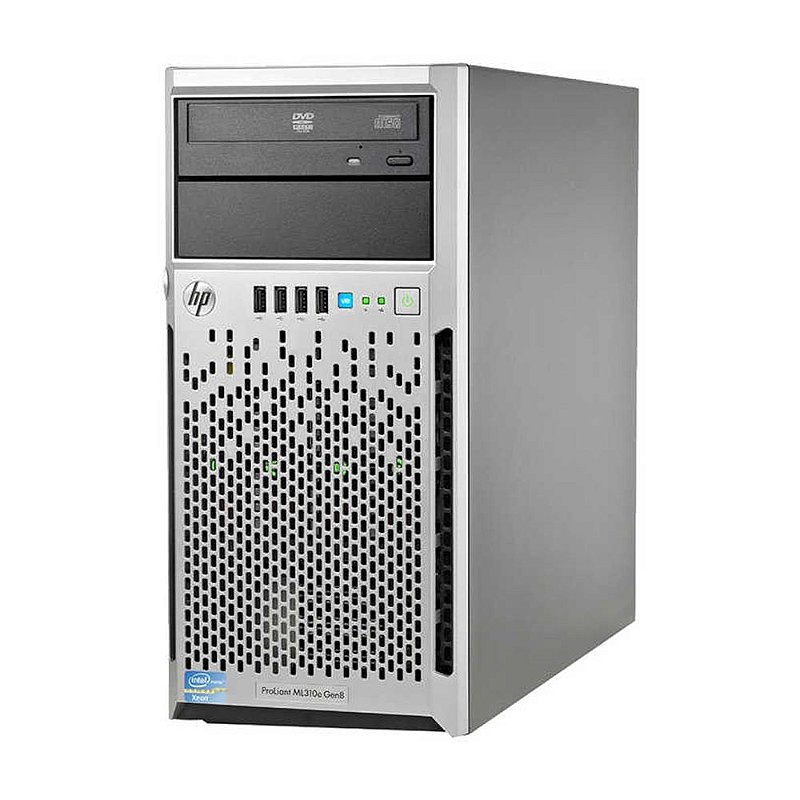 ☆HP ProLiant ML310e Xeon E3-1220 V2 8GB Servidor HP ProLiant ML310e Gen8 - Seminovo - Infobell