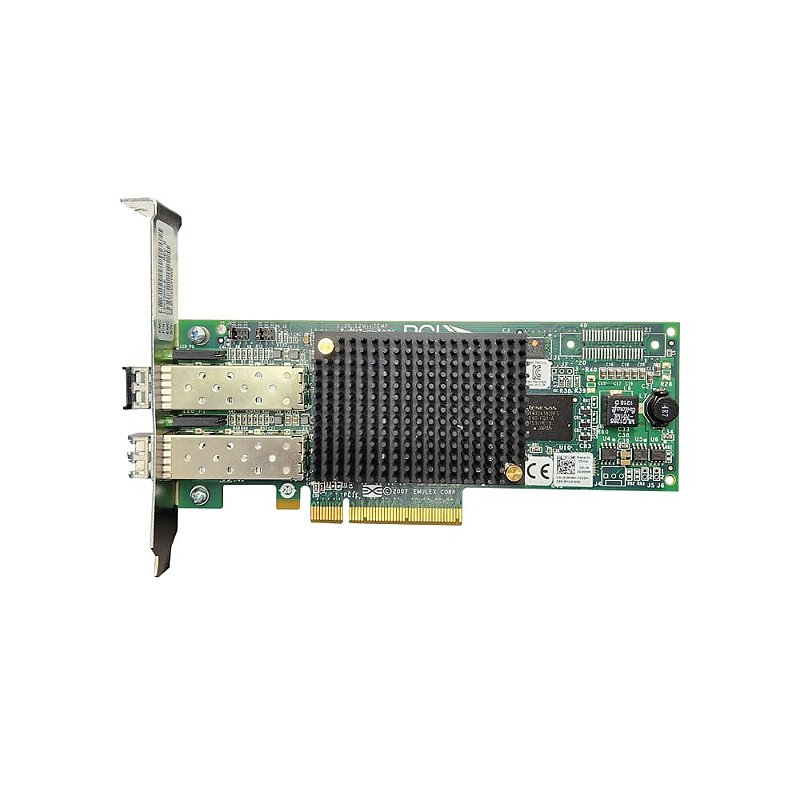 Adaptador Emulex LPe12002-E Fibre Channel Host Bus HBA 2-Port 8Gb
