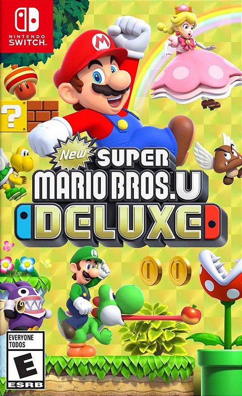 New Super Mario U deluxe Digital - Rei dos Portáteis - De gamer para gamers.