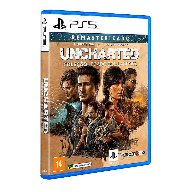 Uncharted: Coleção Legado dos Ladrões - PS5 (Mídia Física) - Nova Era Games  e Informática