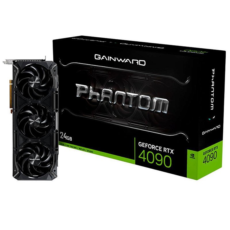 Placa de Vídeo RTX 4090 24GB GDDR6X, 384 Bits, Phantom, Gainward