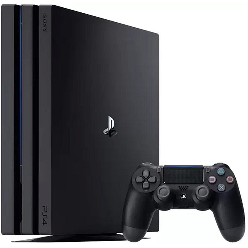 PS4Pro 1TB ソフト2本 Playstation 4 PRO, 2TB, PS4 PRO, 4k, 1 Controle, Sem Jogo