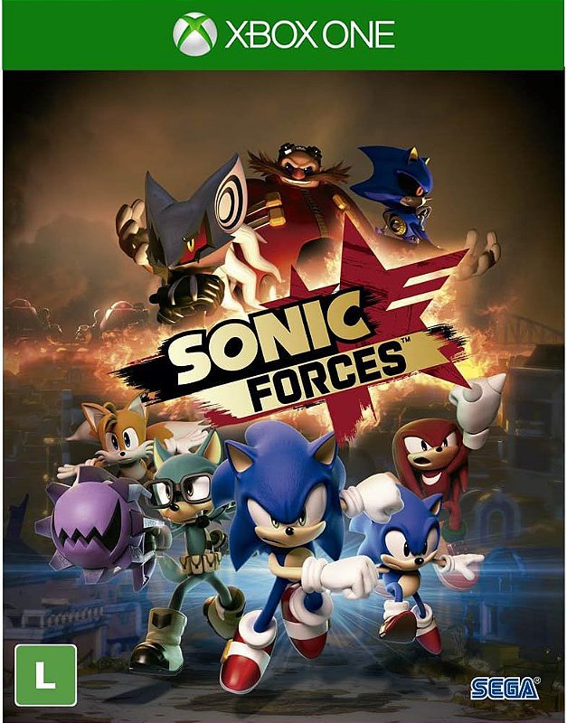 Versão física de Sonic Forces chega ao Brasil nesta sexta, dia 10 de  novembro - Canaltech