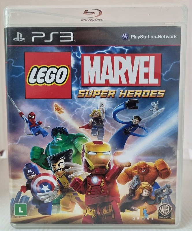 Jogo PS3 Lego Marvel Super Heroes