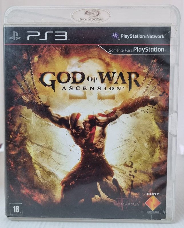 God of War: Ascension - Jogo PS3 Midia Fisica, Magalu Empresas