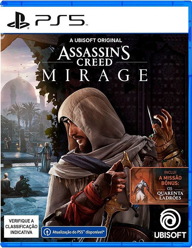 Jogo Assassin's Creed Mirage, PS5