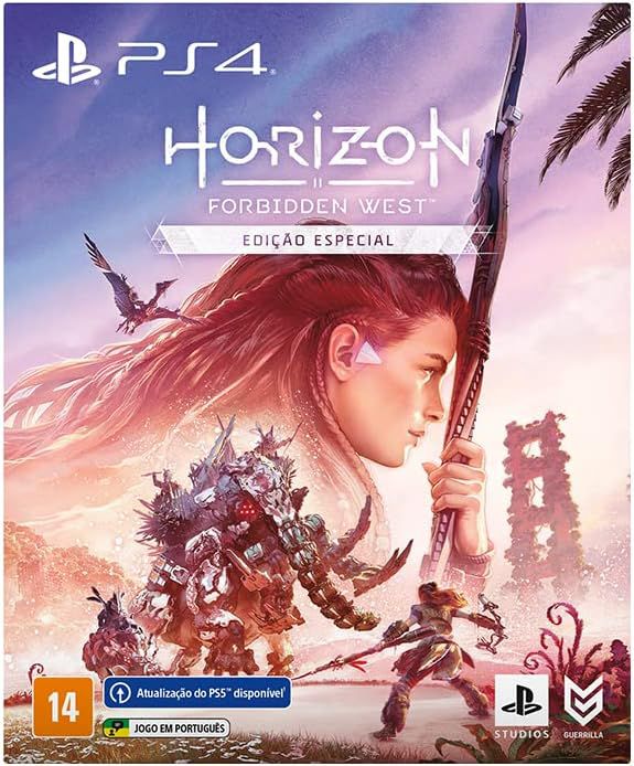 Horizon Forbidden West Steelbook - PS4 (Mídia Física) - Nova Era