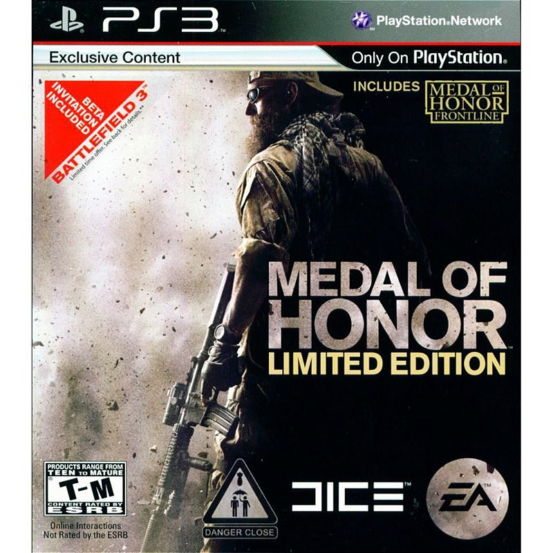 Medal Of Honor - PS3 (Mídia Física) - USADO - Nova Era Games e