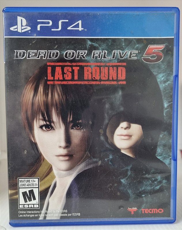 Dead Or Alive 5 Last Round - PS4 (Mídia Física) - USADO - Nova Era
