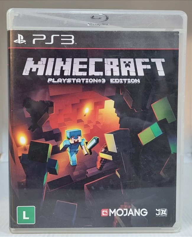 Minecraft - PS3 (Mídia Física) - USADO - Nova Era Games e Informática