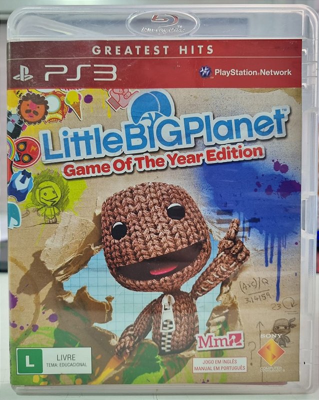Little Big Planet - PS3 (Mídia Física) - USADO - Nova Era Games e