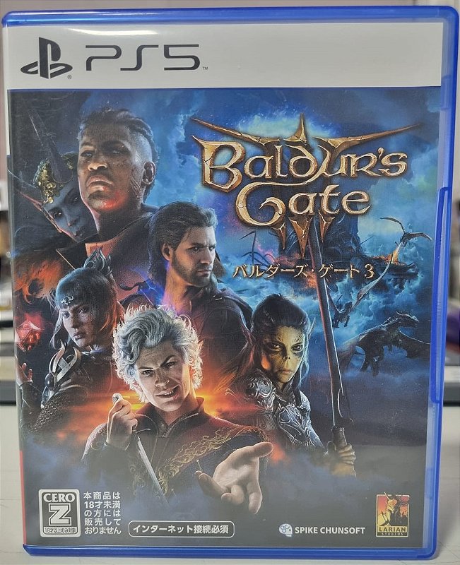 Baldur's Gate 3 (JAPONÊS) - PS5 (Mídia Física) - USADO - Nova Era Games ...