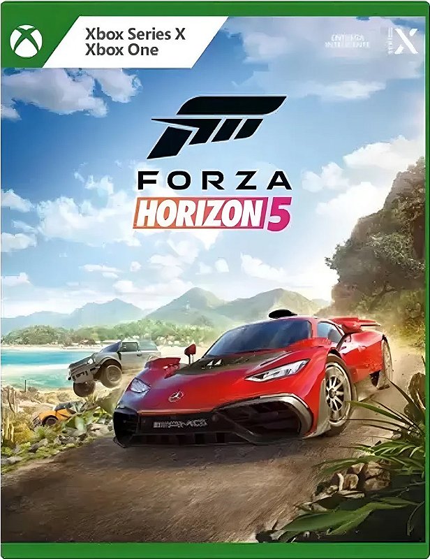 Forza Horizo​​n 5Xbox限定版ブラジル /バイオハザードチラシ Forza Horizon 5 - Xbox One / X Series S/X (Mídia Física) - Novo