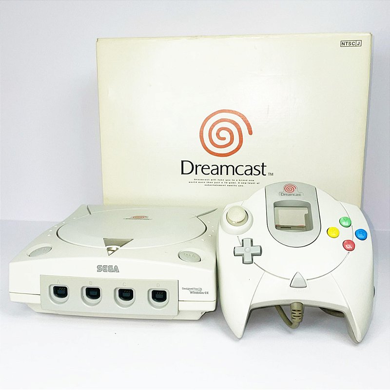 Dreamcast, Com 1 Controle Original, Na Caixa Seriado, Sega (Usado