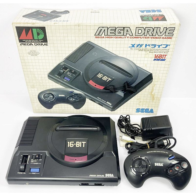 Mega Drive, 1 Controle Original, Sega, Original (Usado) - Nova Era