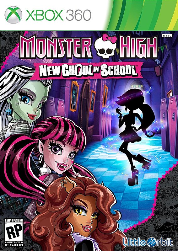 Monster High O Novo Fantasma da Escola - Xbox 360 (Mídia Física) - Novo ...