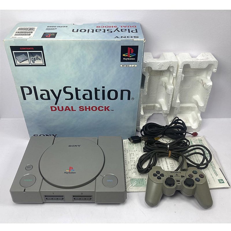 PlayStation 1, Na Caixa Seriado, 1 Controle, Modelo SCPH
