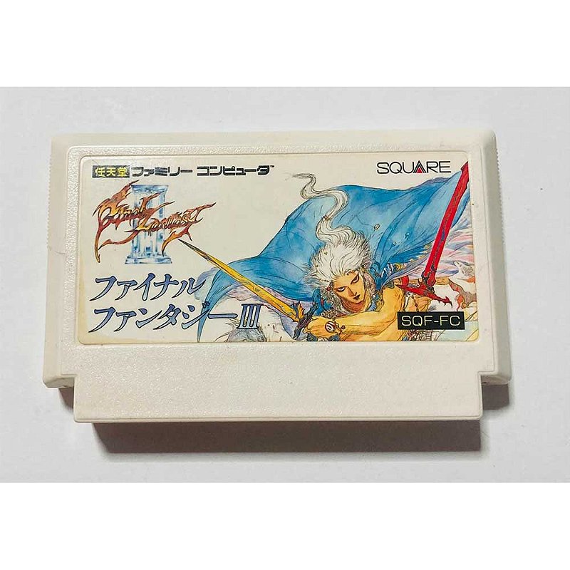 Final Fantasy III, Famicom Nintendinho Nes JP Original (Usado