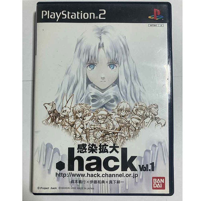 PS2ソフト　.hackシリーズ hack Vol.1, PS2 Japonês Original (Mídia Física) - Usado - Nova Era