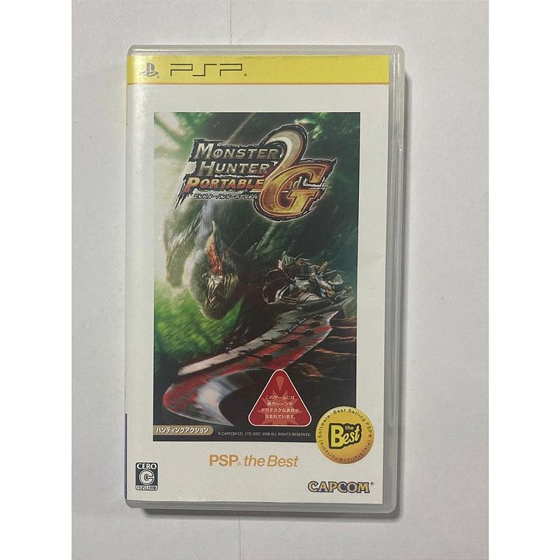 Monster Hunter Portable 2G, PSP Japonês Original (Mídia Física