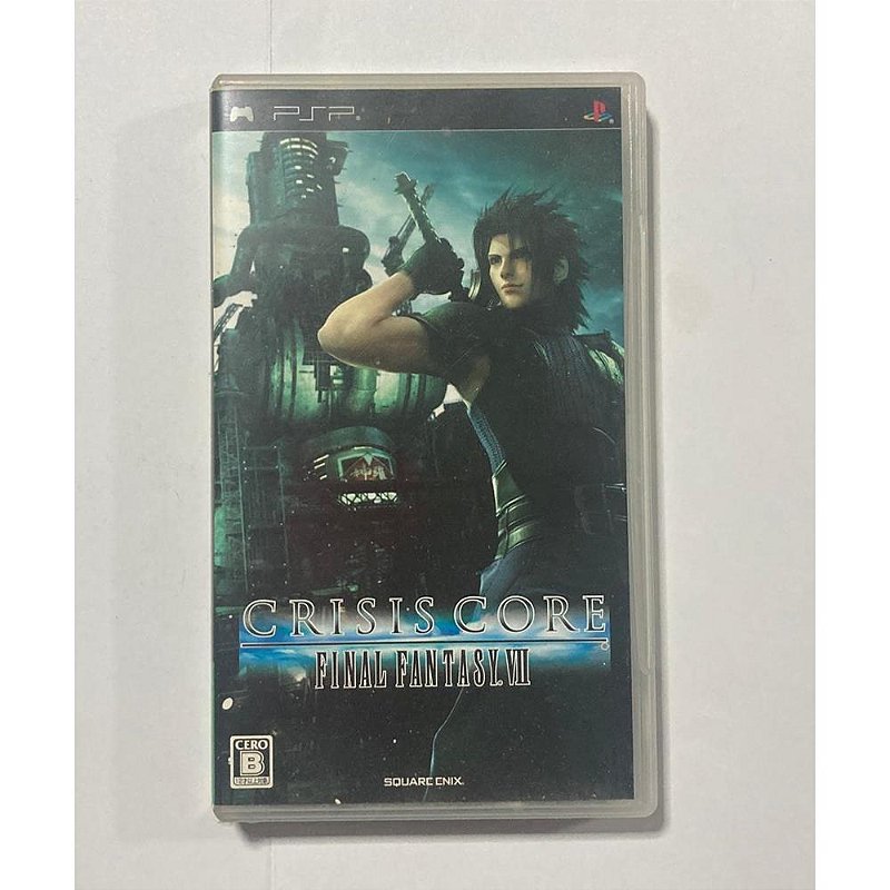 Crisis Core Final Fantasy VII, PSP Japonês Original (Mídia Física