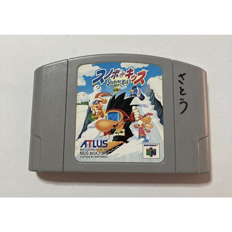 Snowboard Kids, Nintendo 64, JP, Original (Usado) - Nova Era