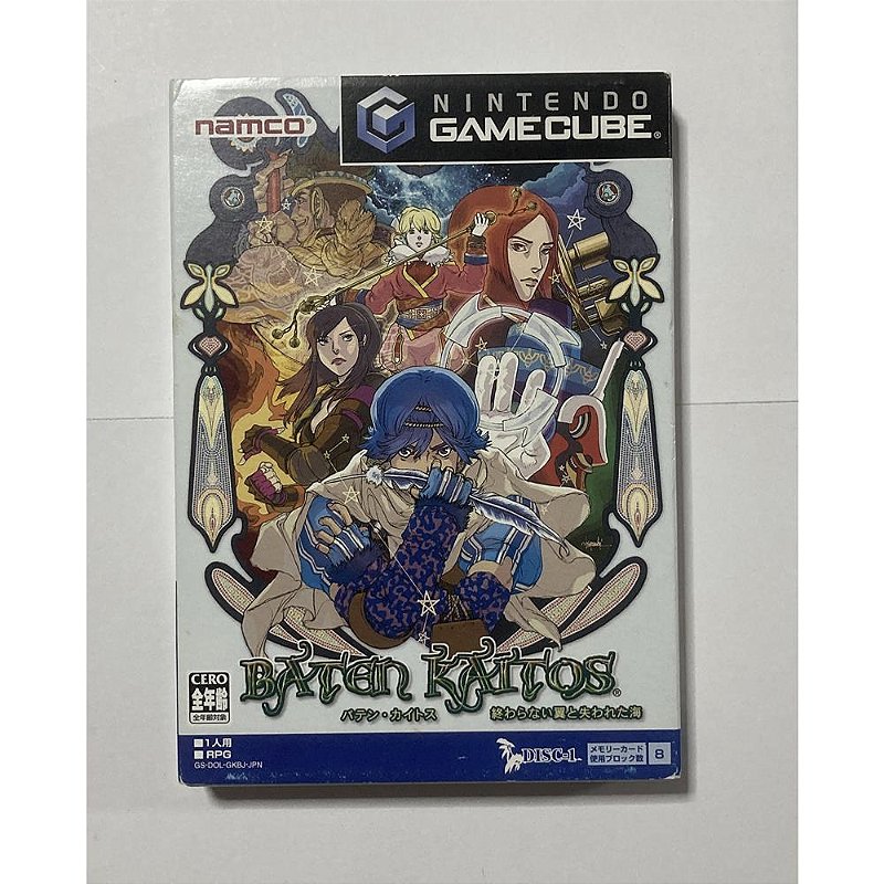 Baten Kaitos, Gamecube Japonês Original (Mídia Física) - Usado