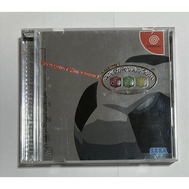 Let's Make J-league Pro. Soccer Club, Dreamcast Japonês Original