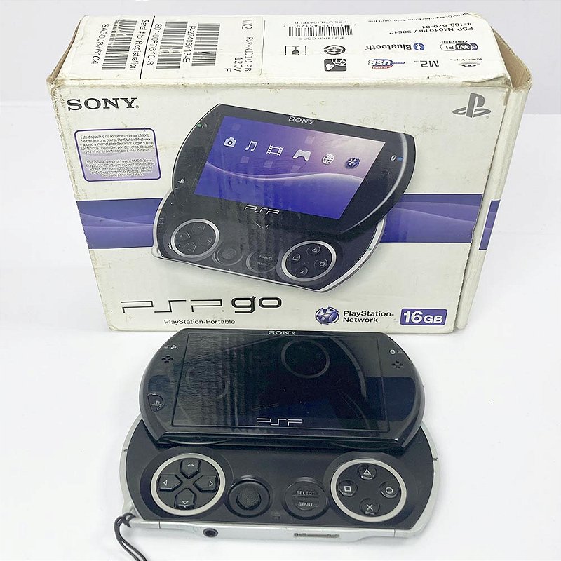 PSP GO, PlayStation Portátil, Modelo PSP-N1010 PB, Original Sony